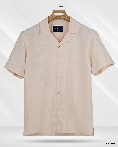 Lx Stretch Cuban Collar Shirt